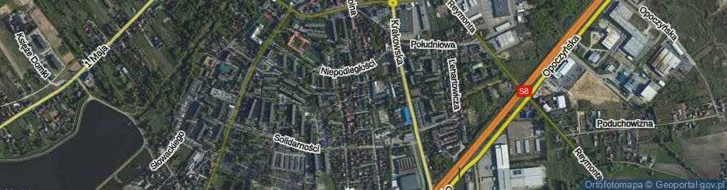 Zdjęcie satelitarne Polna ul.